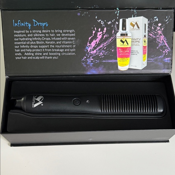 Straight Ahead Pro Glider 2.0 Hair Straightener - Black - Picture 5 of 6